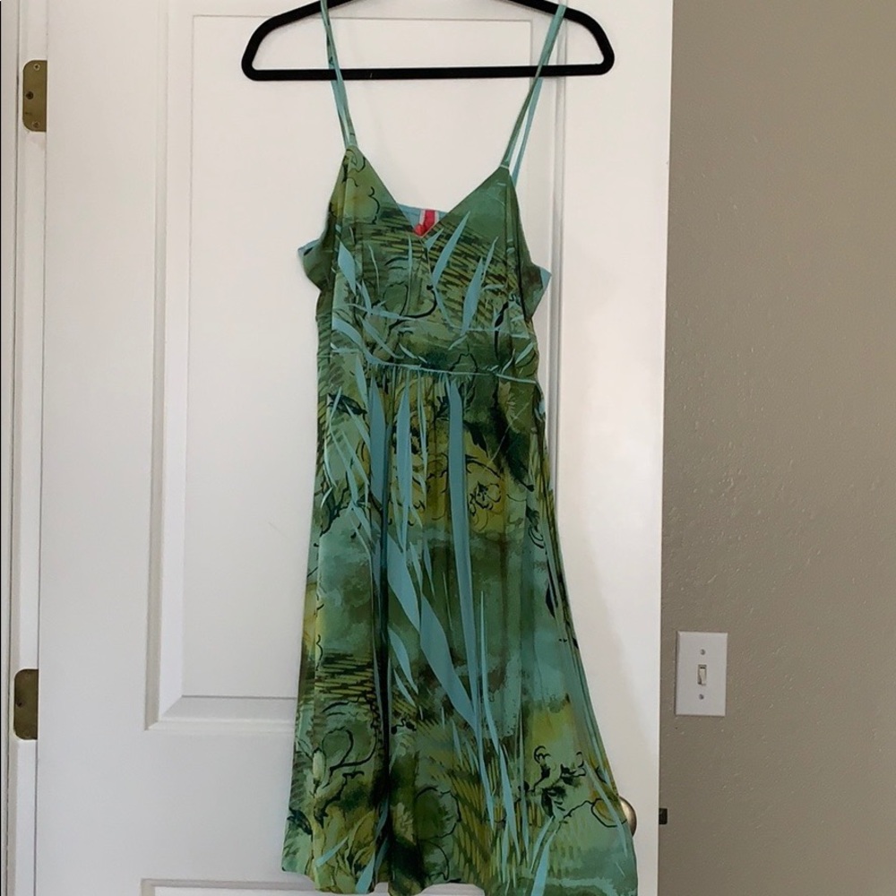 Warm weather ready strappy dress!!